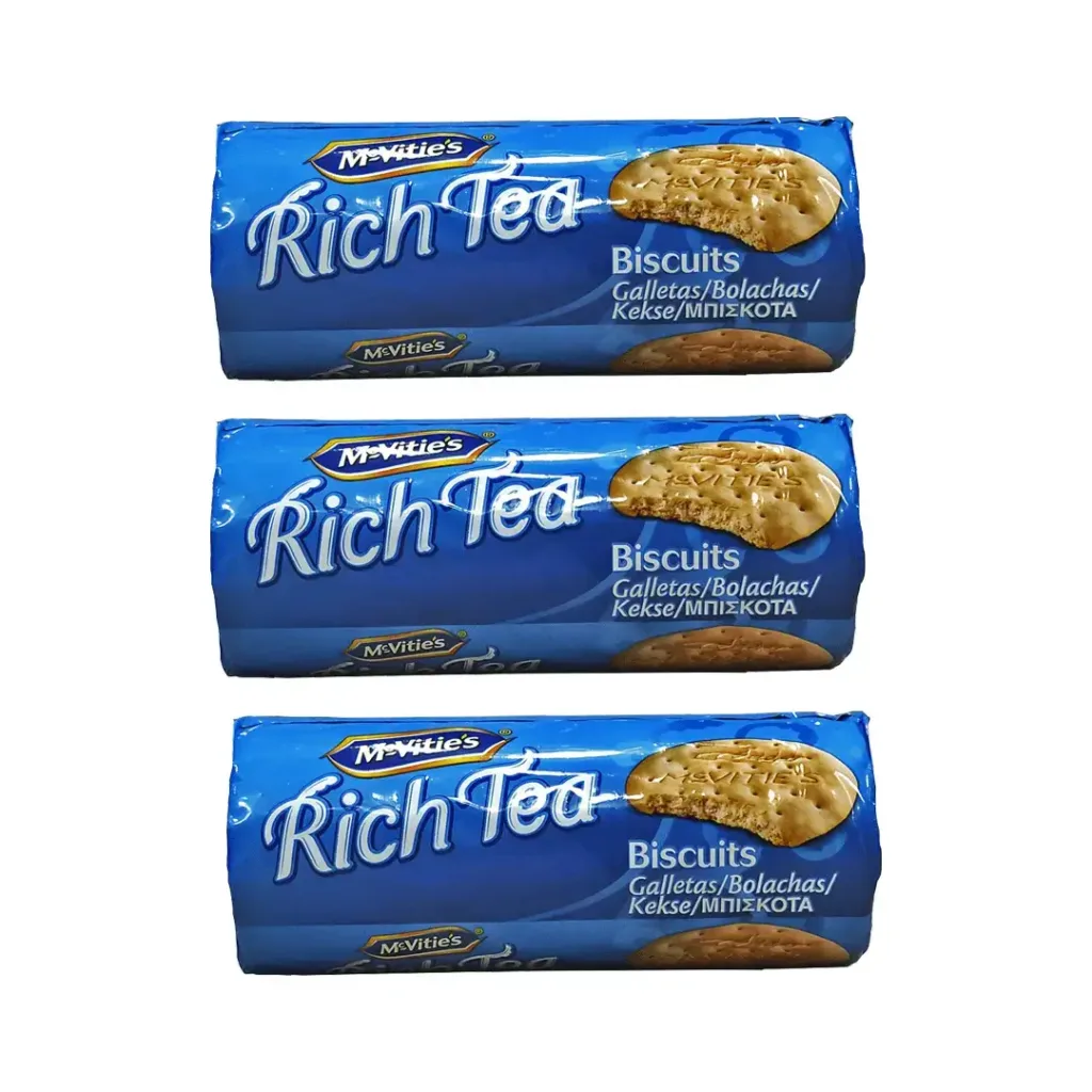 McVities Rich Tea Biscuit – 200g by 3 large