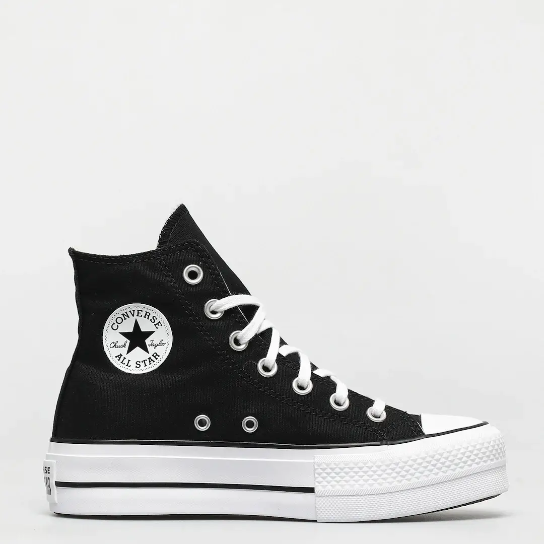 1212146 converse chuck taylor all star lift hi shoes wmn black