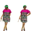 PRINT SHIFT DRESS