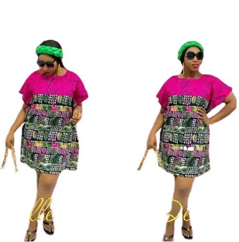 PRINT SHIFT DRESS