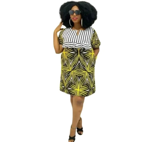 African Print Simi Dress