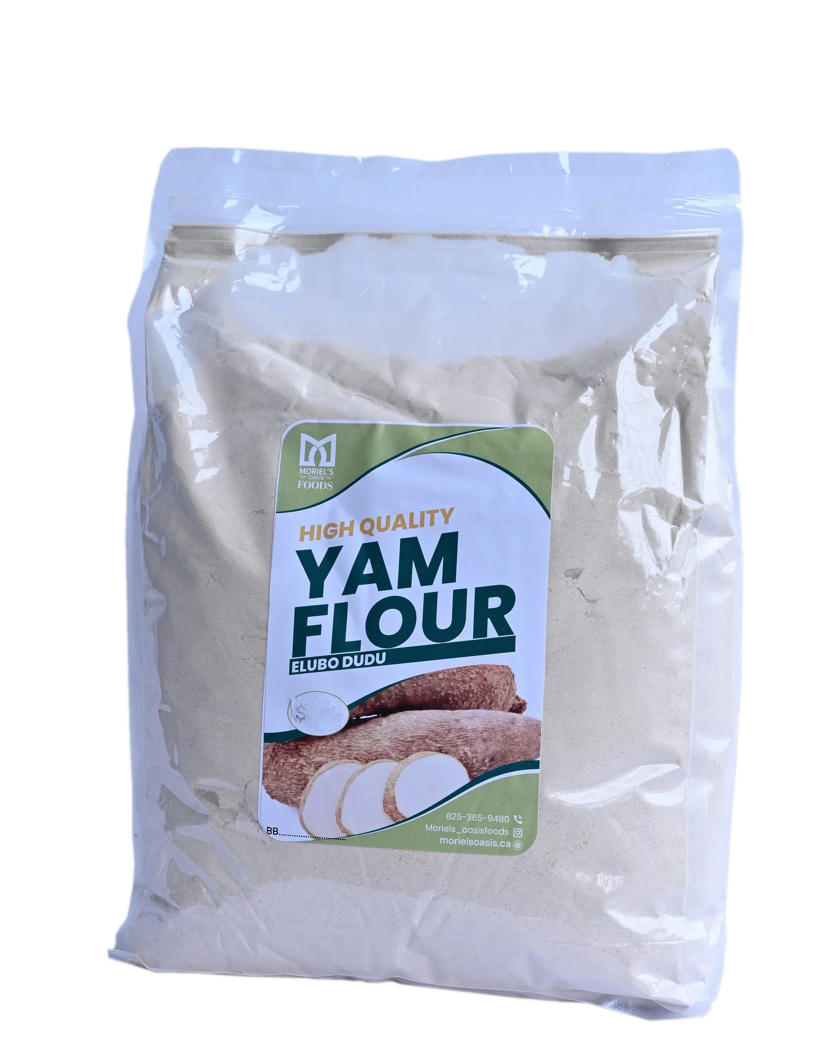 a bag of white powder