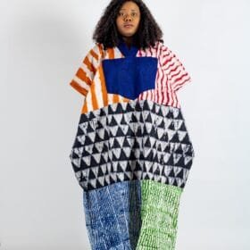 Adire BuBu Gown