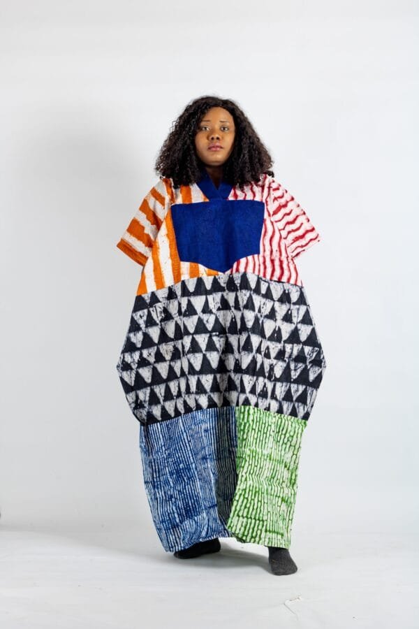 Adire BuBu Gown