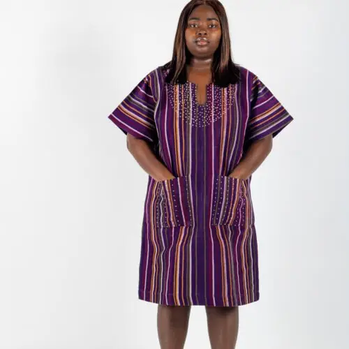 Adejoke asooke bling dress