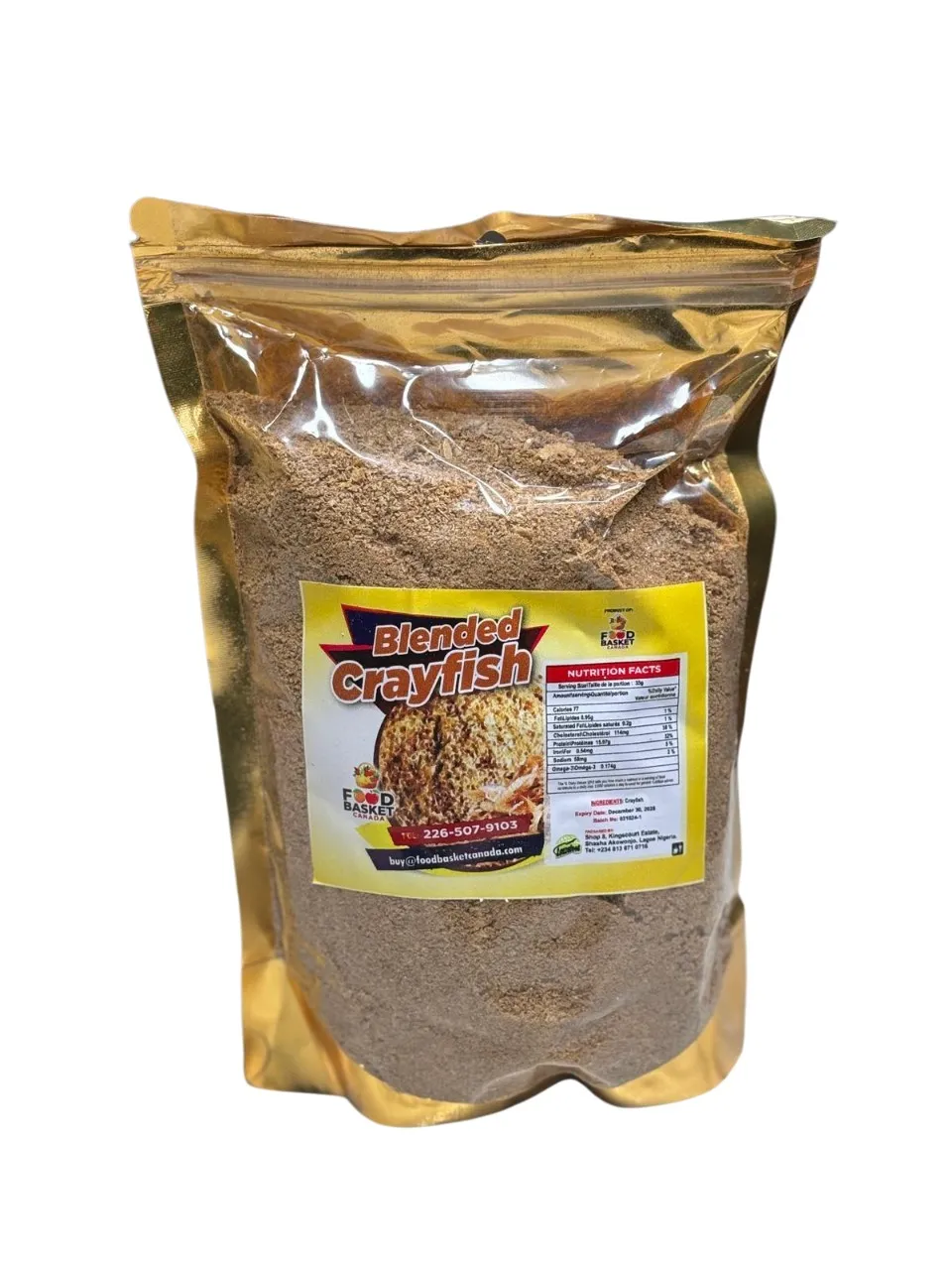 Blended Crayfish