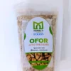 a bag of food with a label