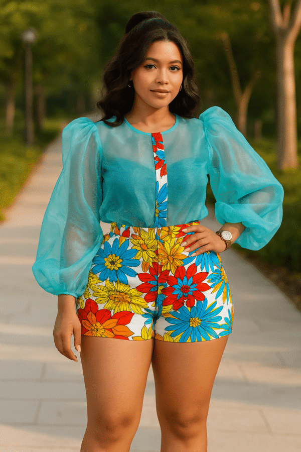 Suzy Ankara And Chiffon Dress Mix