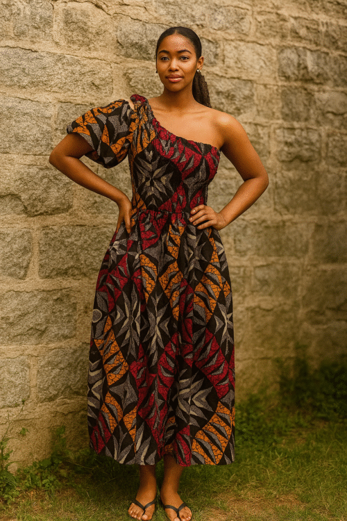 June Mono Strap Dress (One Size- Small To Medium)