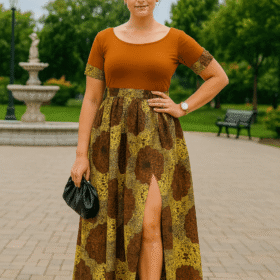 Meena skirt and top set. (LARGE)