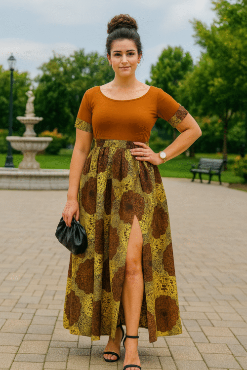 Meena skirt and top set. (LARGE)