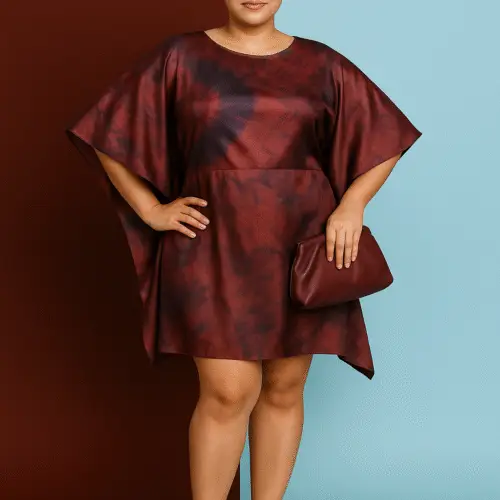Mandy Tie Dye Silk Dress