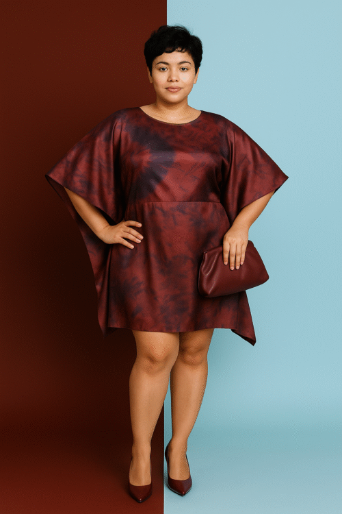 Mandy Tie Dye Silk Dress