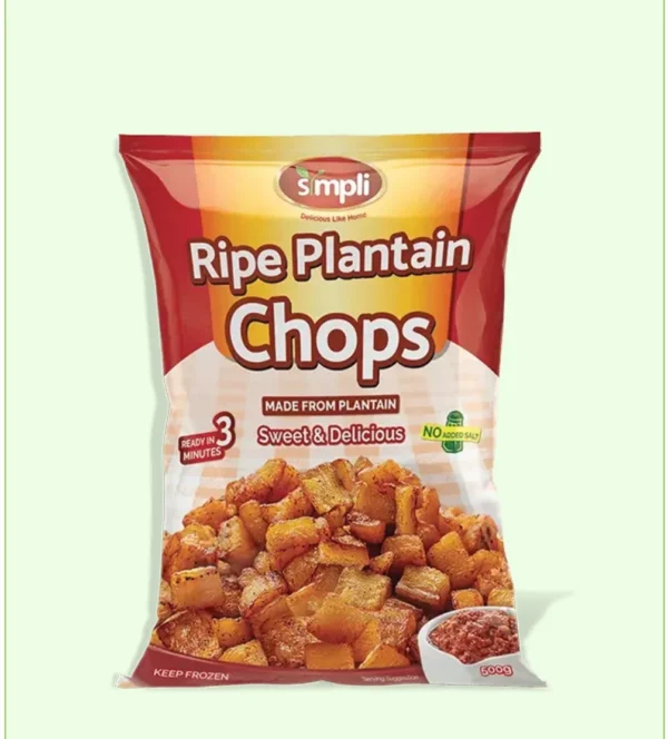 Sympli Ripe Plantain Chops (Ready To Fry)