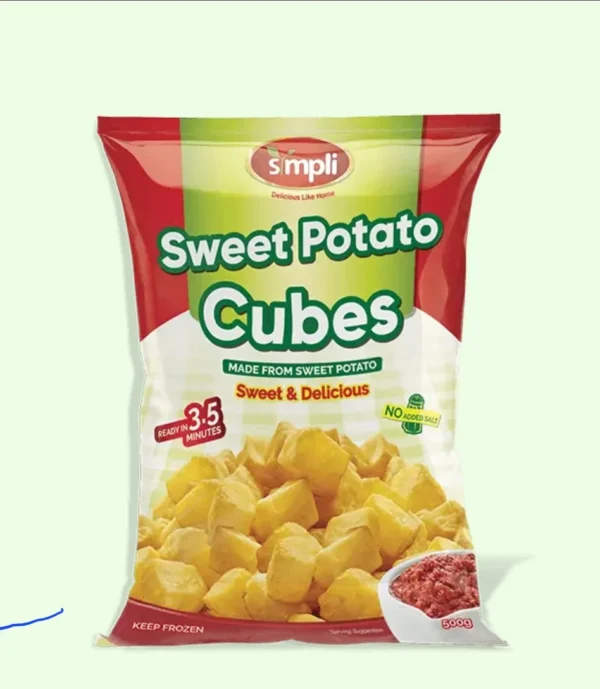 Sympli Sweet Potato Cubes (Ready To Fry)