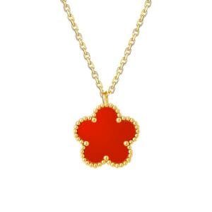 flower necklace